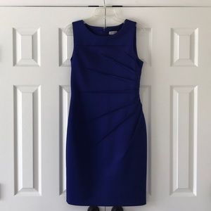 Royal blue Calvin Klein Career Dress